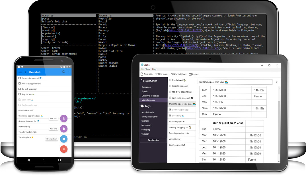 Joplin - 替代 Evernote、Notion 的開源代辦筆記本程式 1